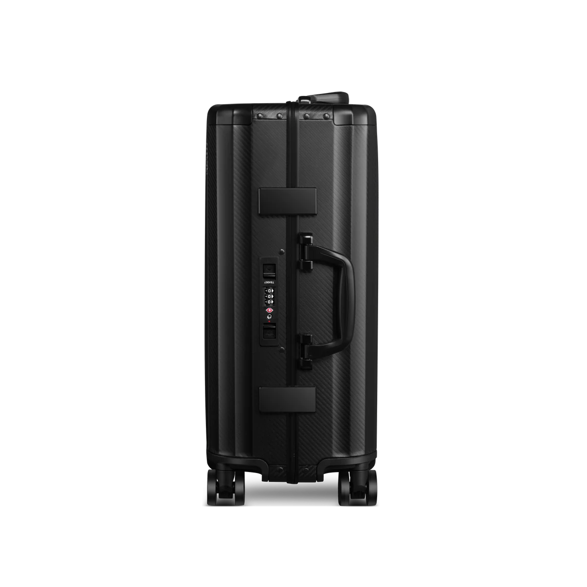 Frame Aluminum Suitcase Black MERRU