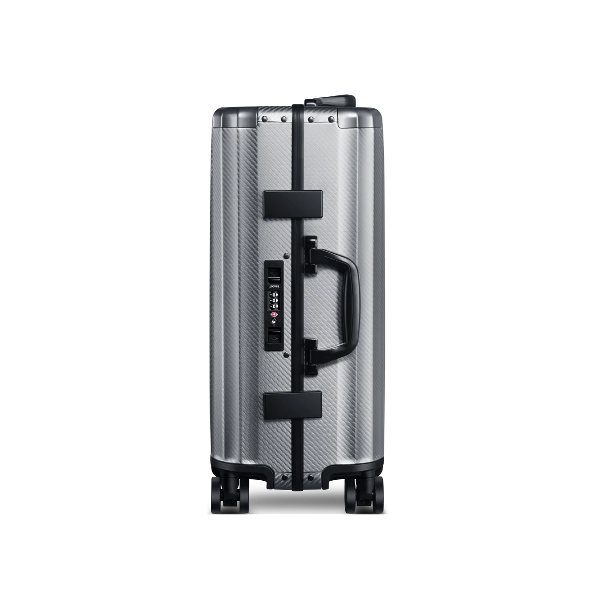 Frame Aluminum Suitcase Gunmetal MERRU