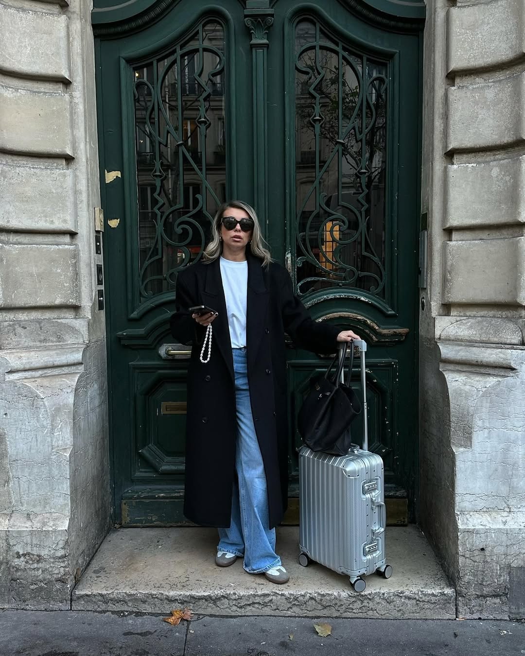 Rova Aluminum Suitcase Silver