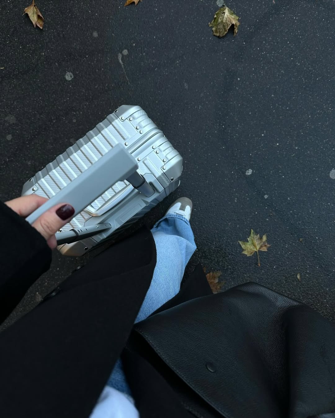 Rova Aluminum Suitcase Silver