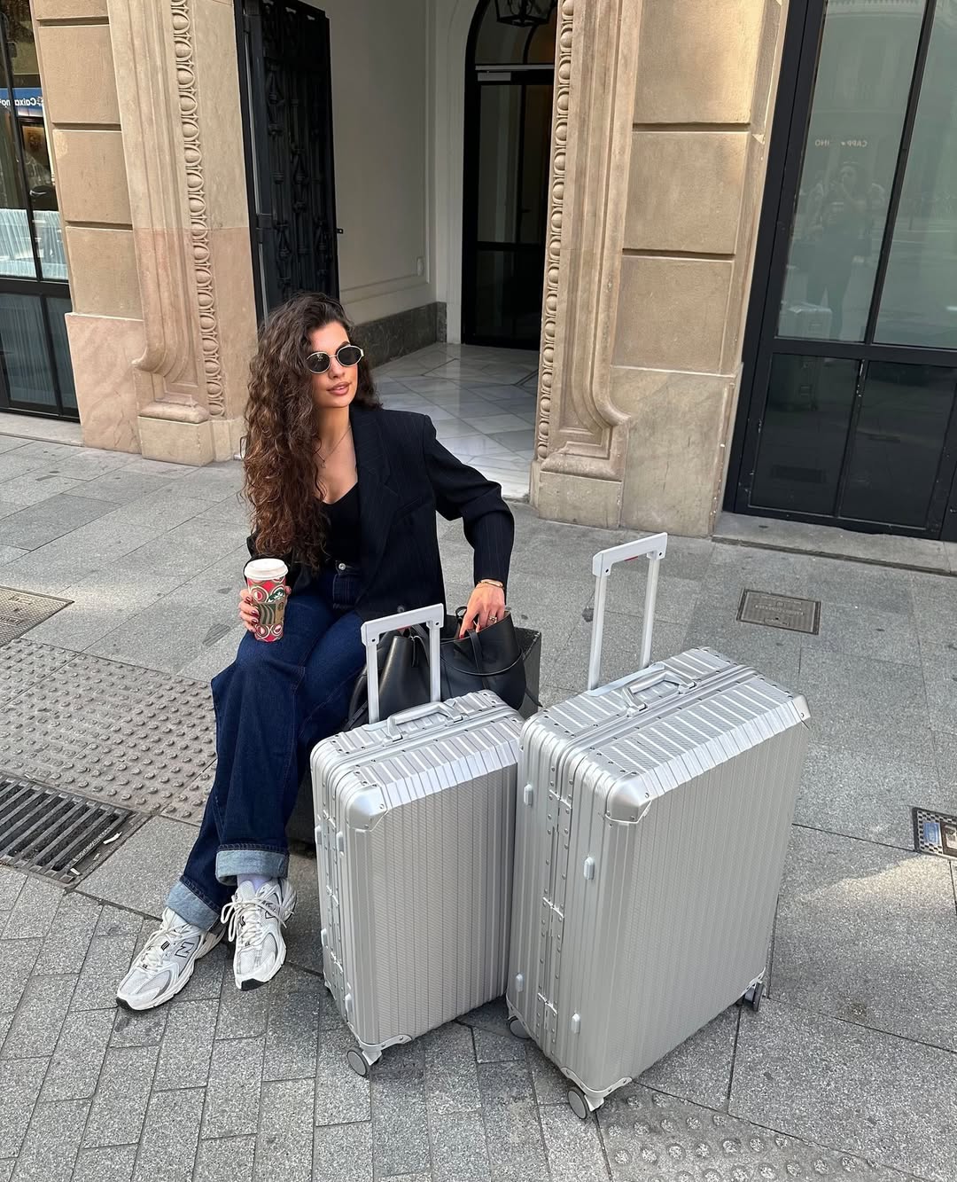 Rova Aluminum Suitcase Silver
