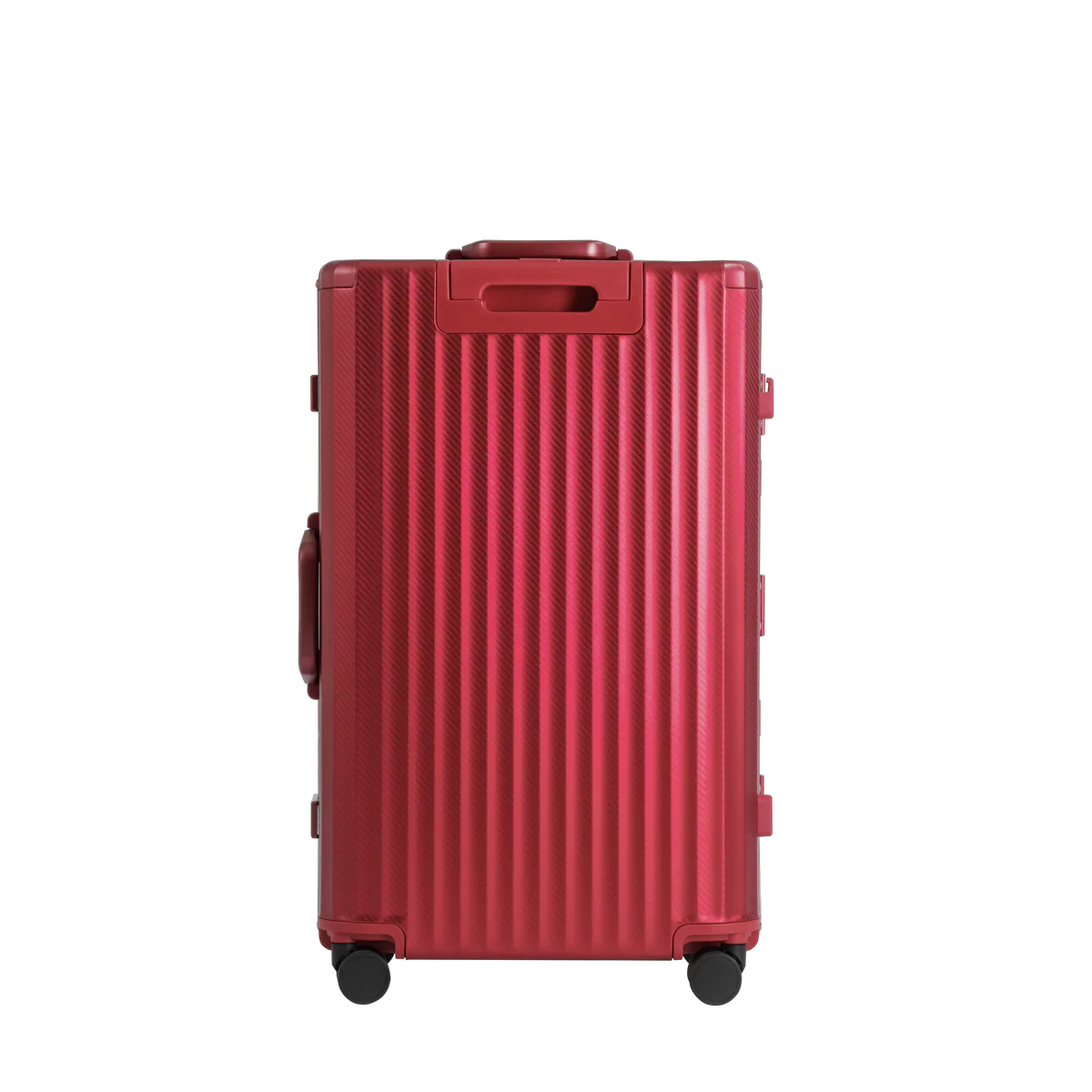 Frame Aluminum Suitcase Red MERRU