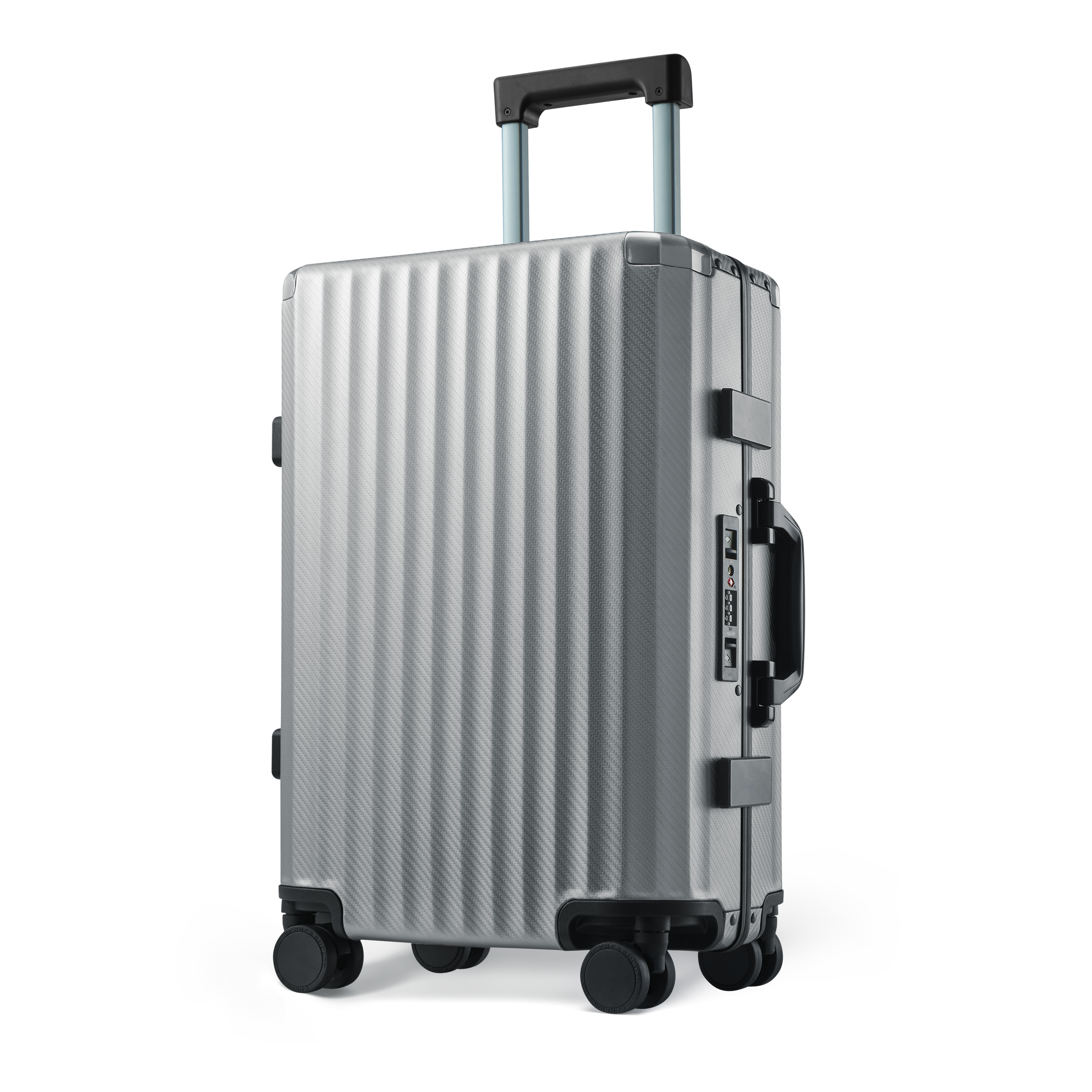 Frame Aluminum Suitcase Gunmetal