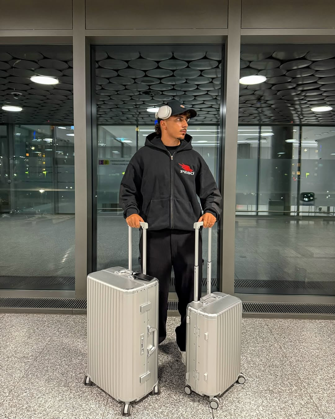 Frame Aluminum Suitcase Silver