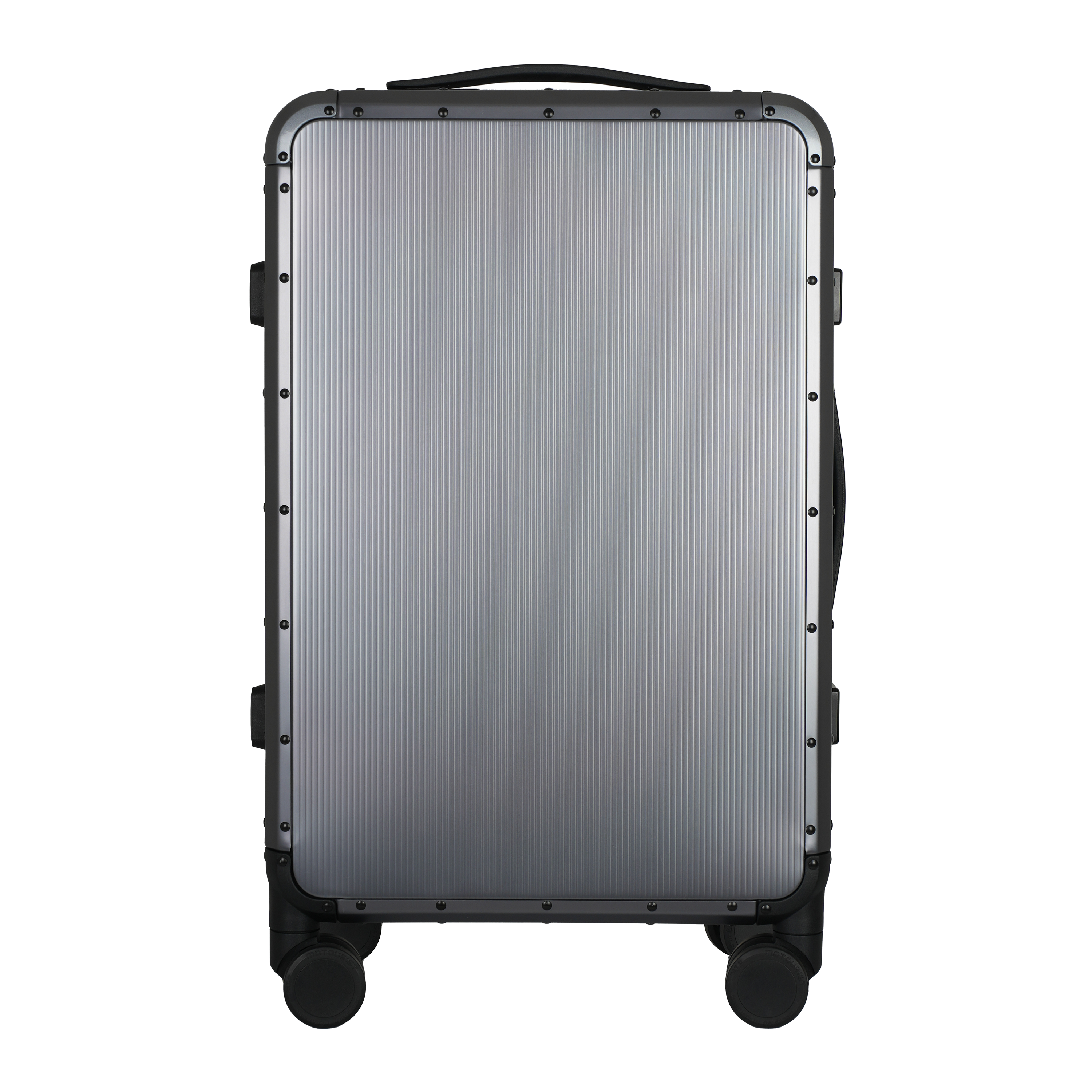 Edge Aluminum Suitcase Gunmetal MERRU