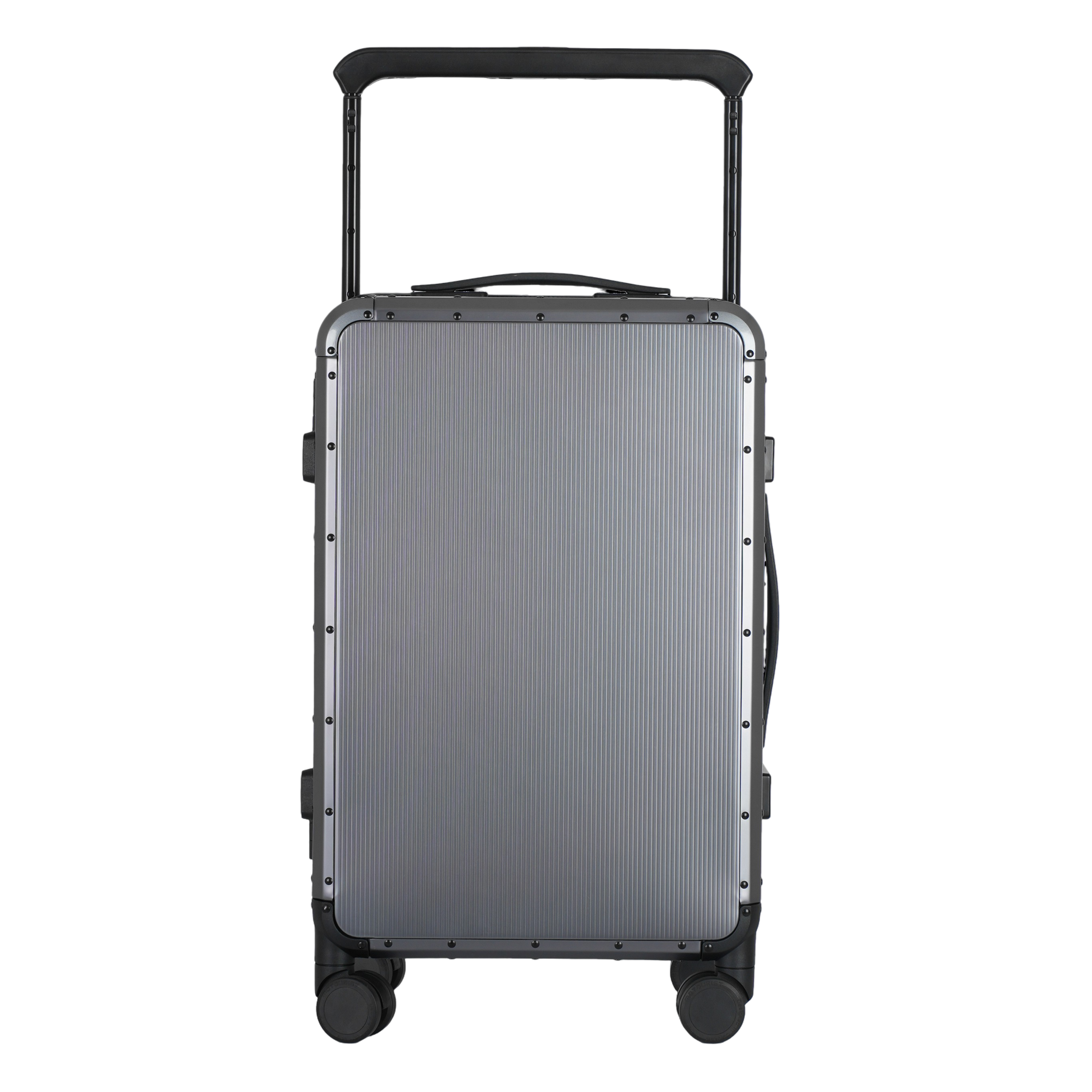 Edge Aluminum Suitcase Gunmetal MERRU