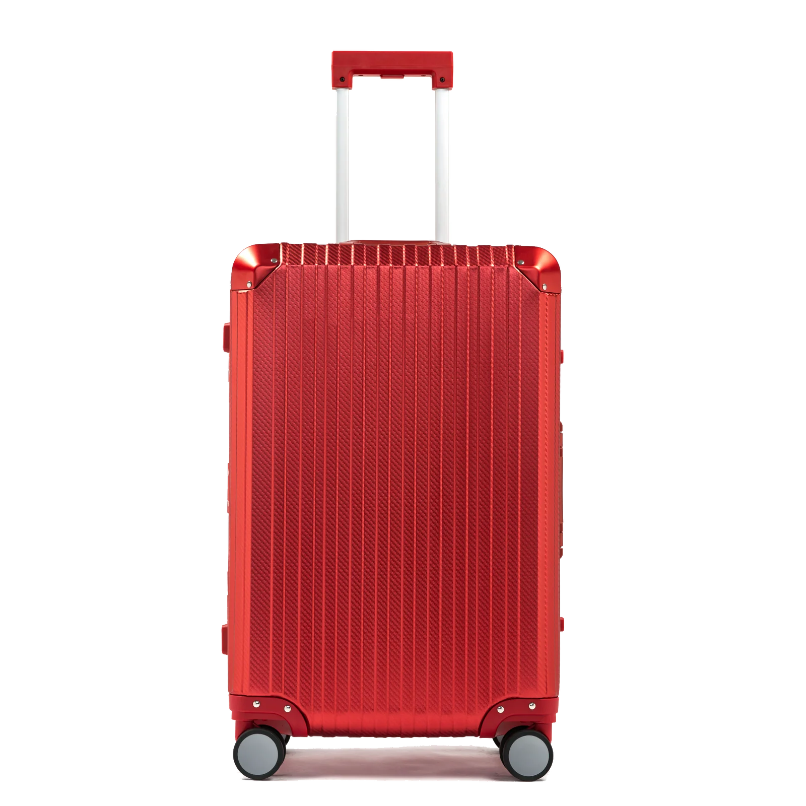 Rova Aluminum Suitcase Red