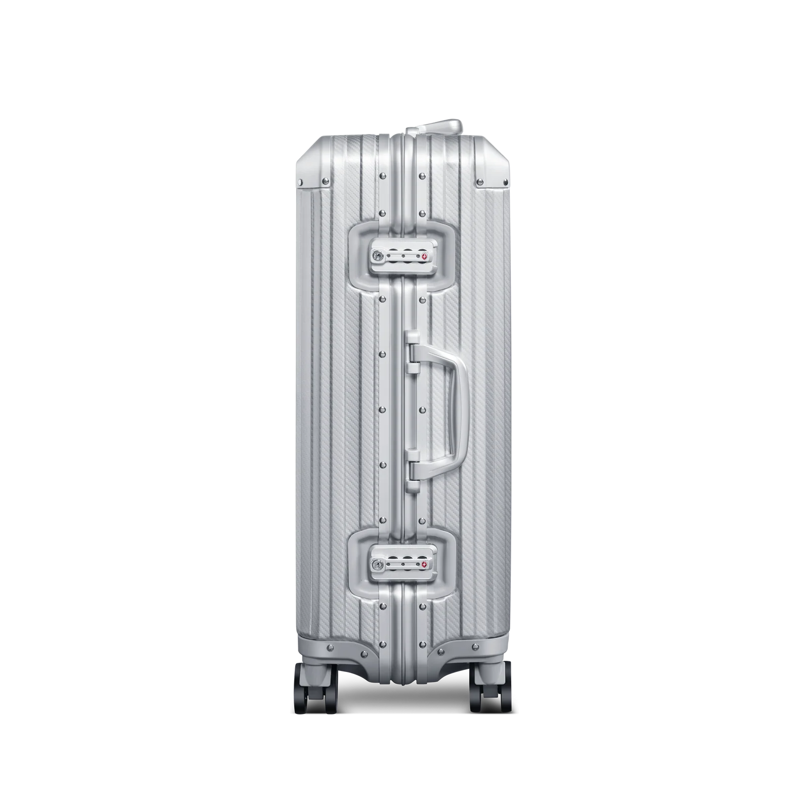 Rova Aluminum Suitcase Silver