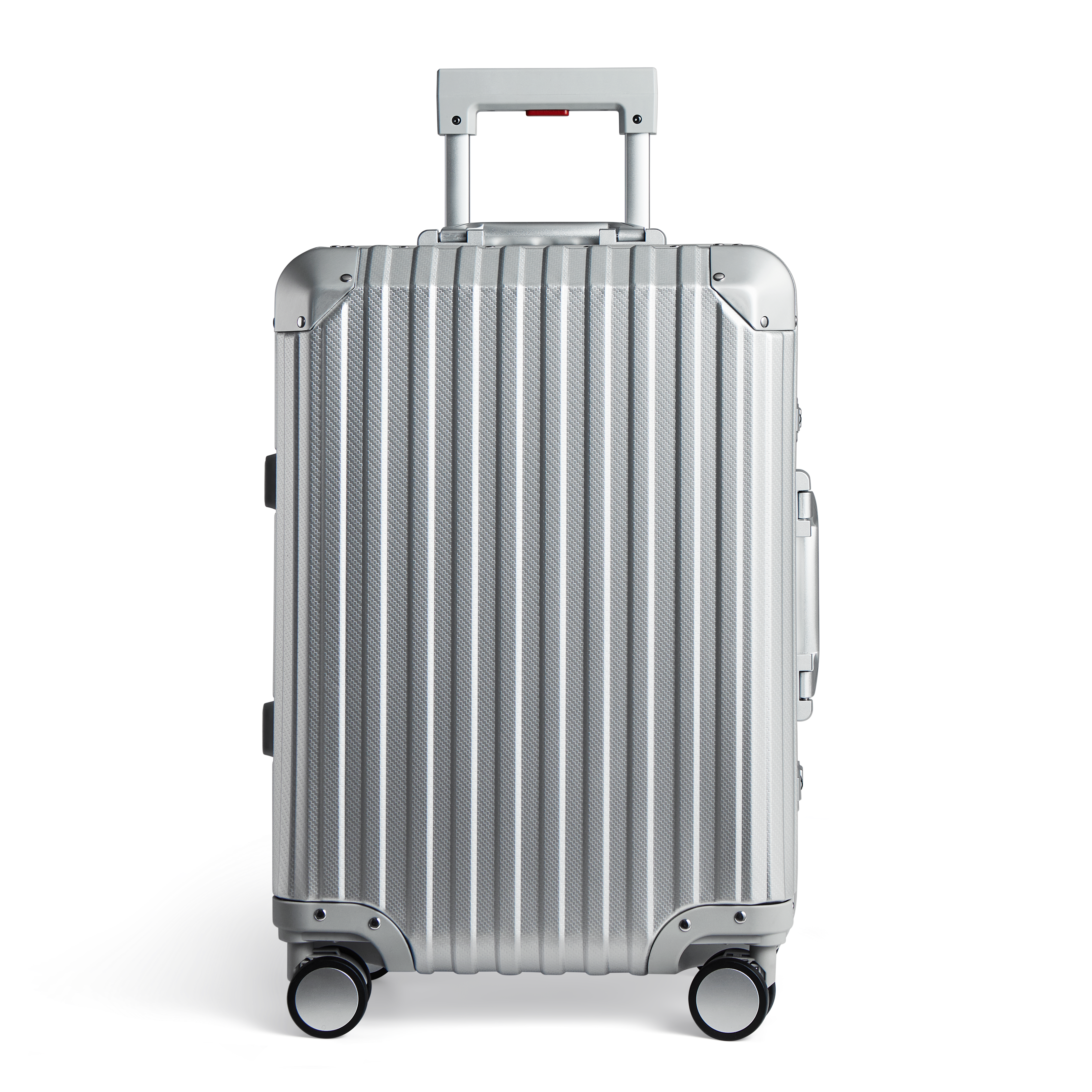 Rova Aluminum Suitcase Silver
