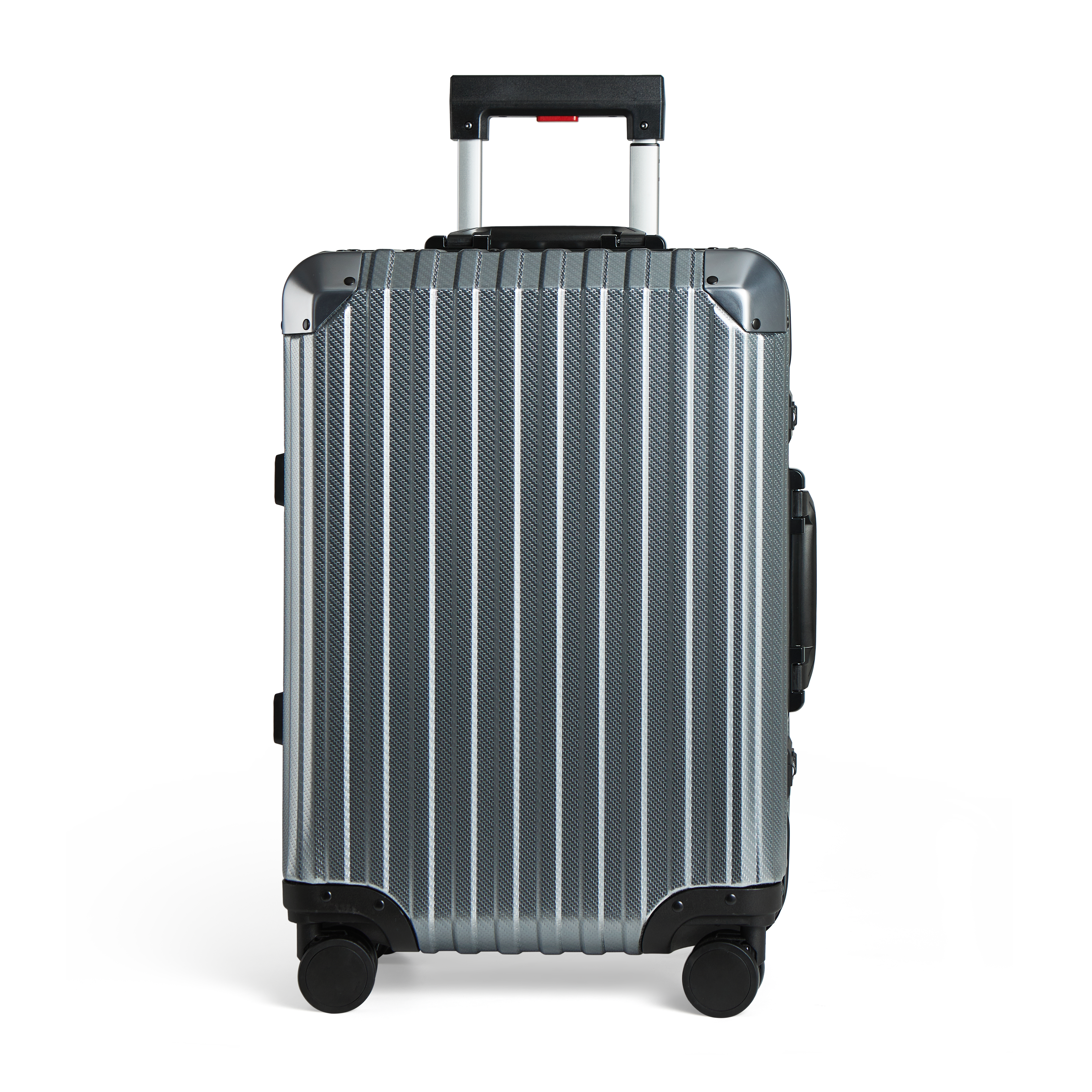 Rova Aluminum Suitcase Gunmetal