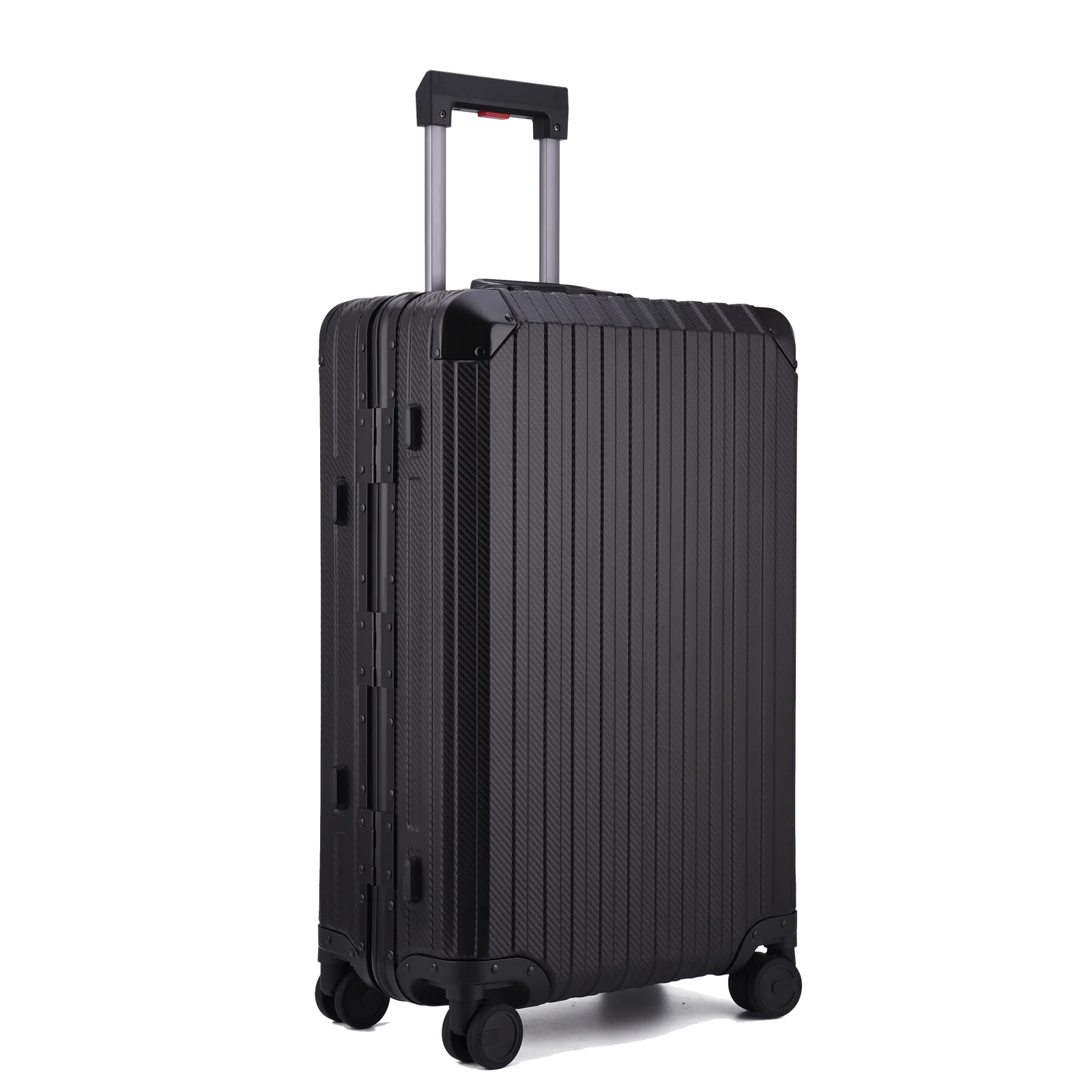 Rova Aluminum Suitcase Black