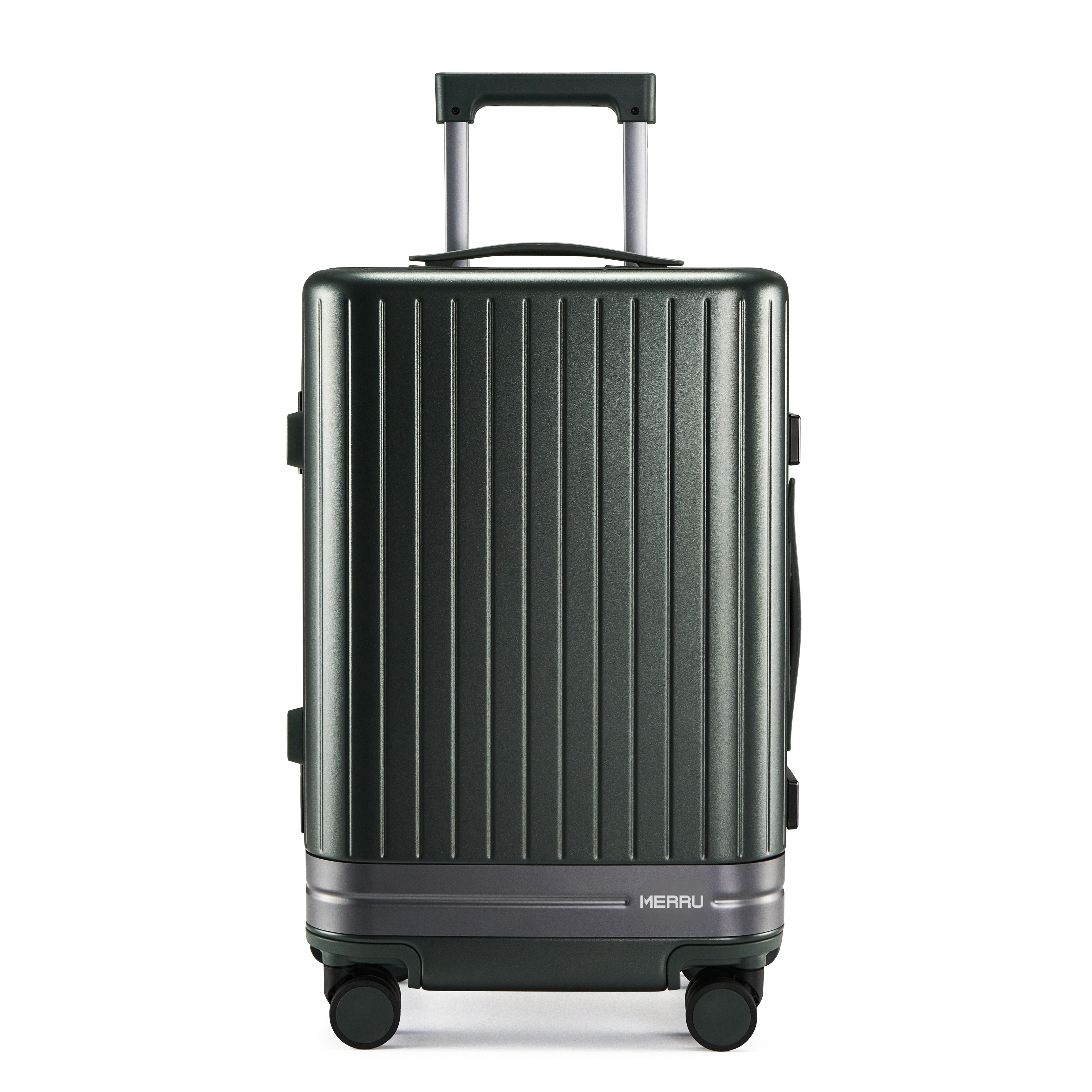Nord Polycarbonate Suitcase Green MERRU