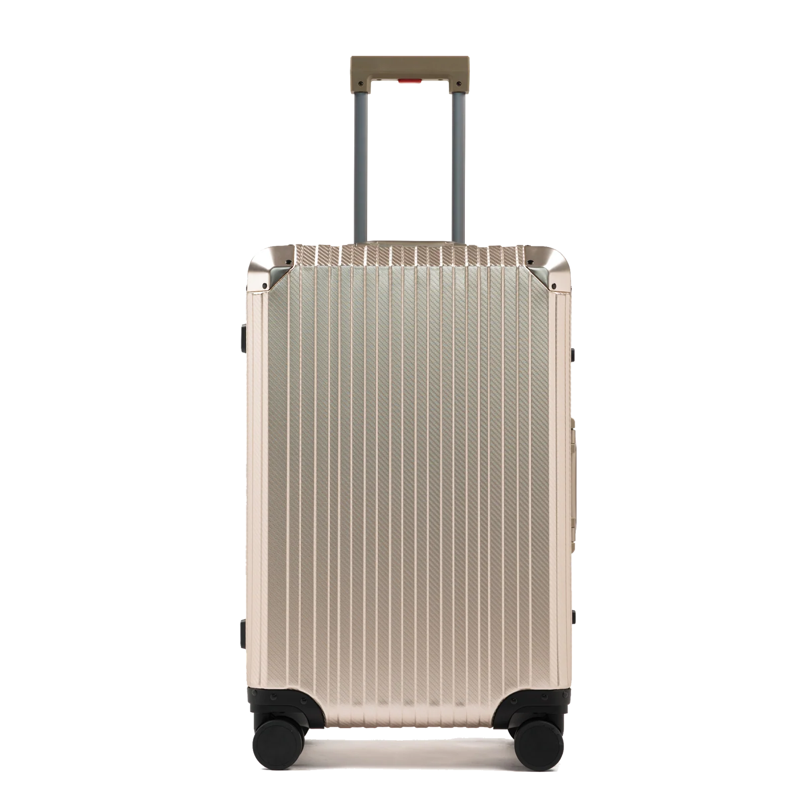 Rova Aluminum Suitcase Champagne