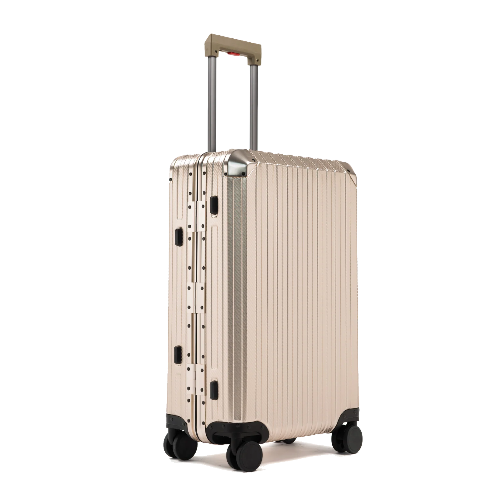 Rova Aluminum Suitcase Champagne