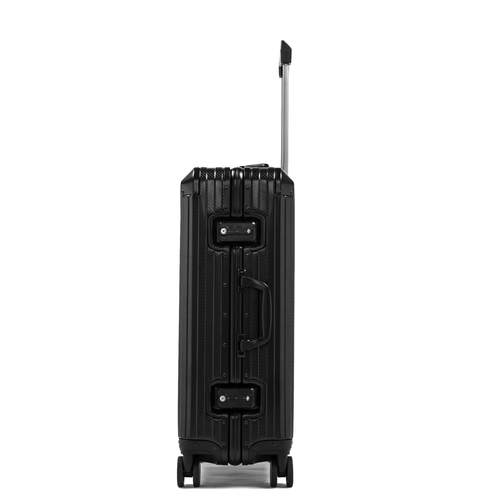 Rova Aluminum Suitcase Black