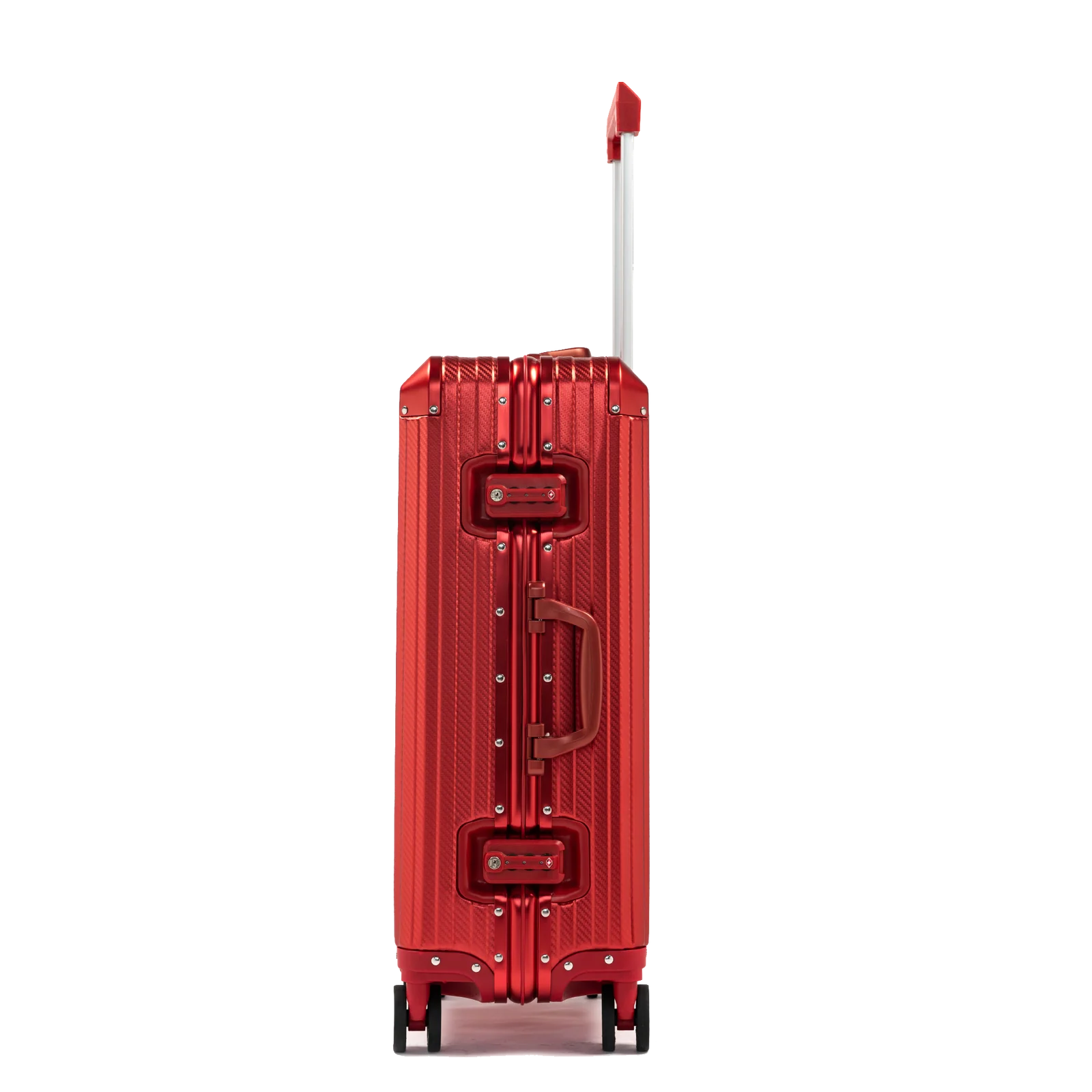Rova Aluminum Suitcase Red