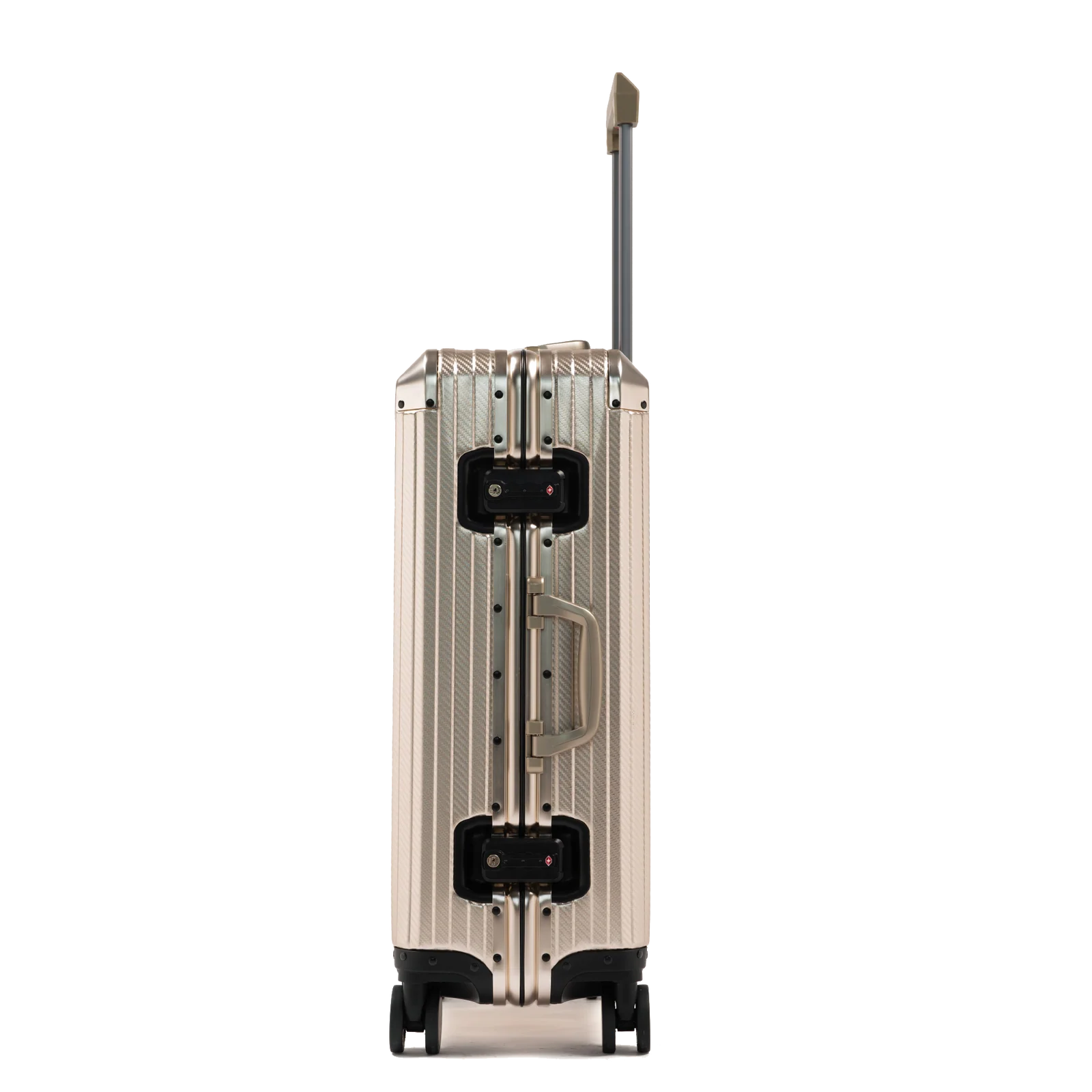 Rova Aluminum Suitcase Champagne