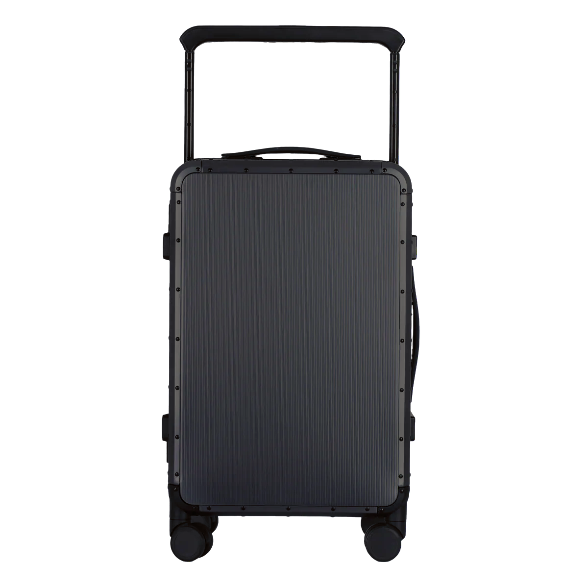Edge Aluminum Suitcase Black MERRU