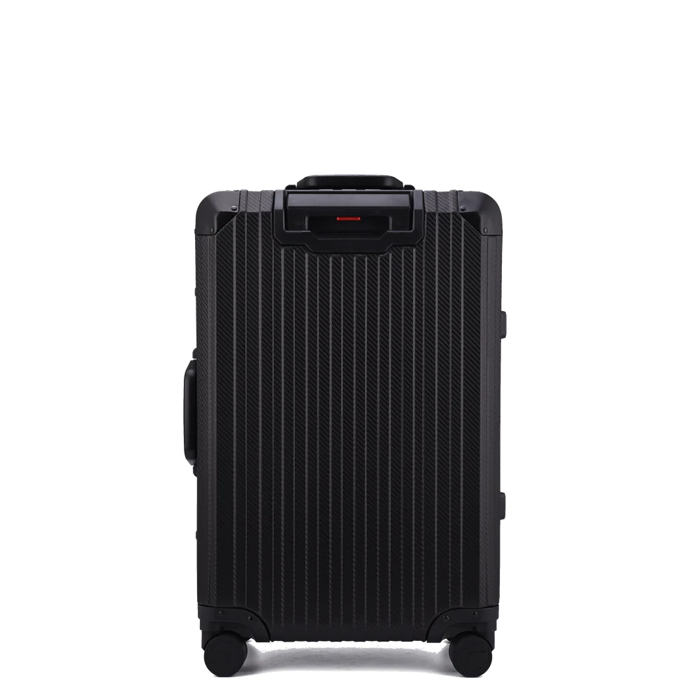 Rova Aluminum Suitcase Black