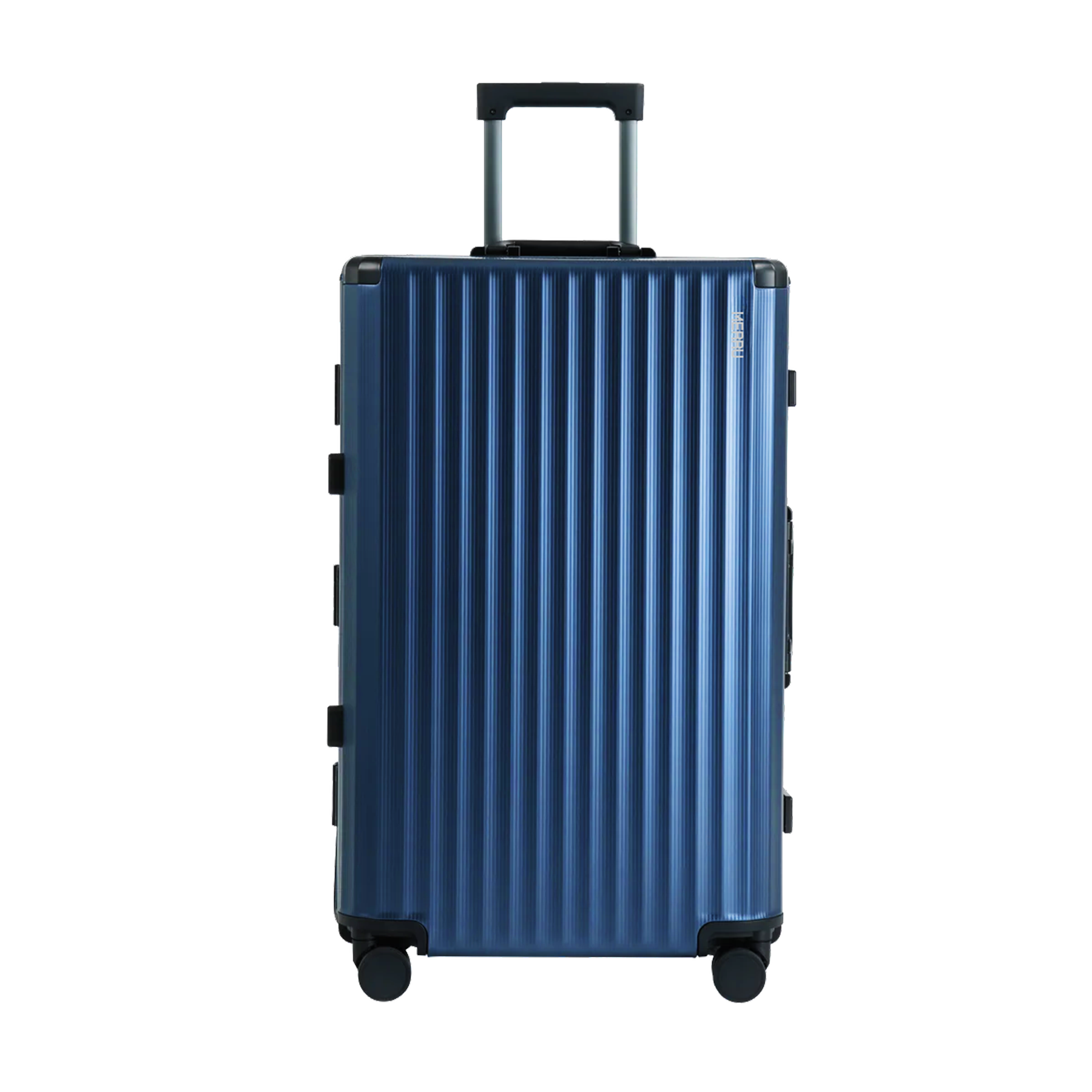 Frame Aluminum Suitcase Navy MERRU