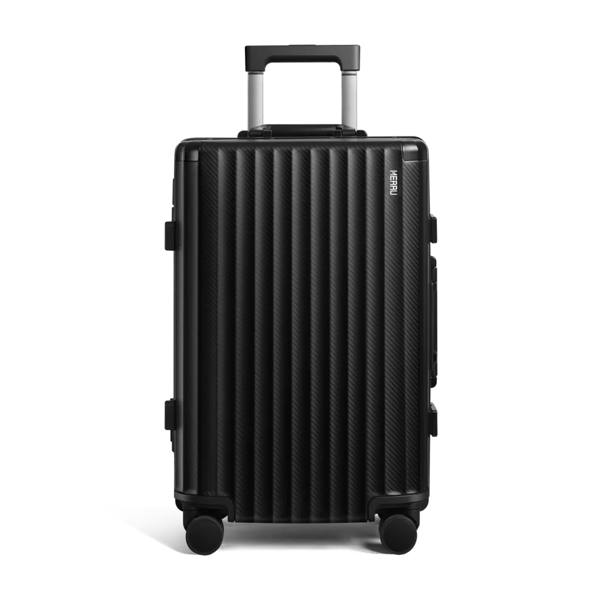 Frame Aluminum Suitcase Black MERRU