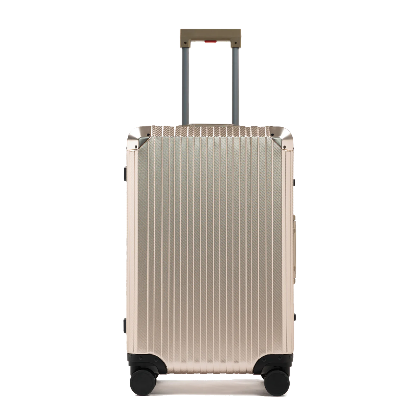 Rova Aluminum Suitcase Champagne