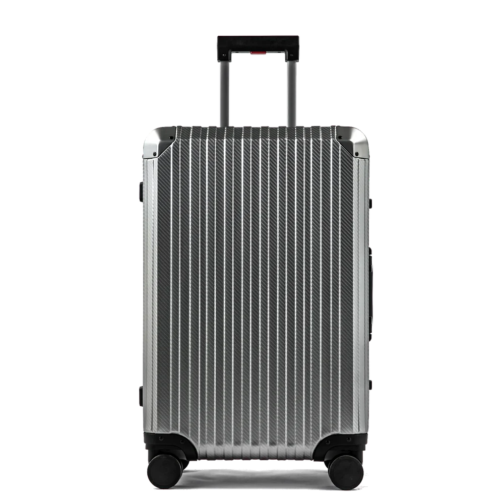 Rova Aluminum Suitcase Gunmetal