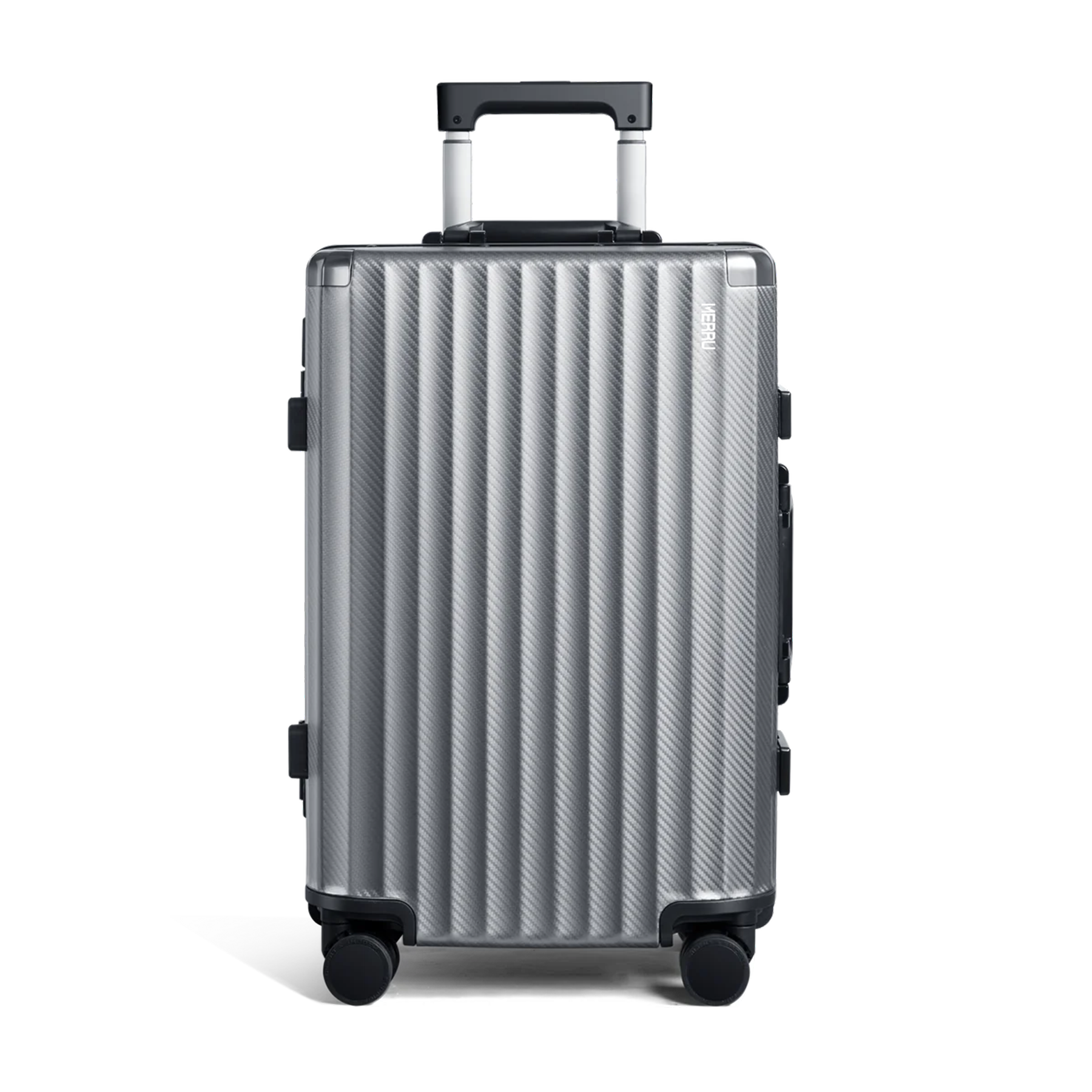 Frame Aluminum Suitcase Gunmetal MERRU