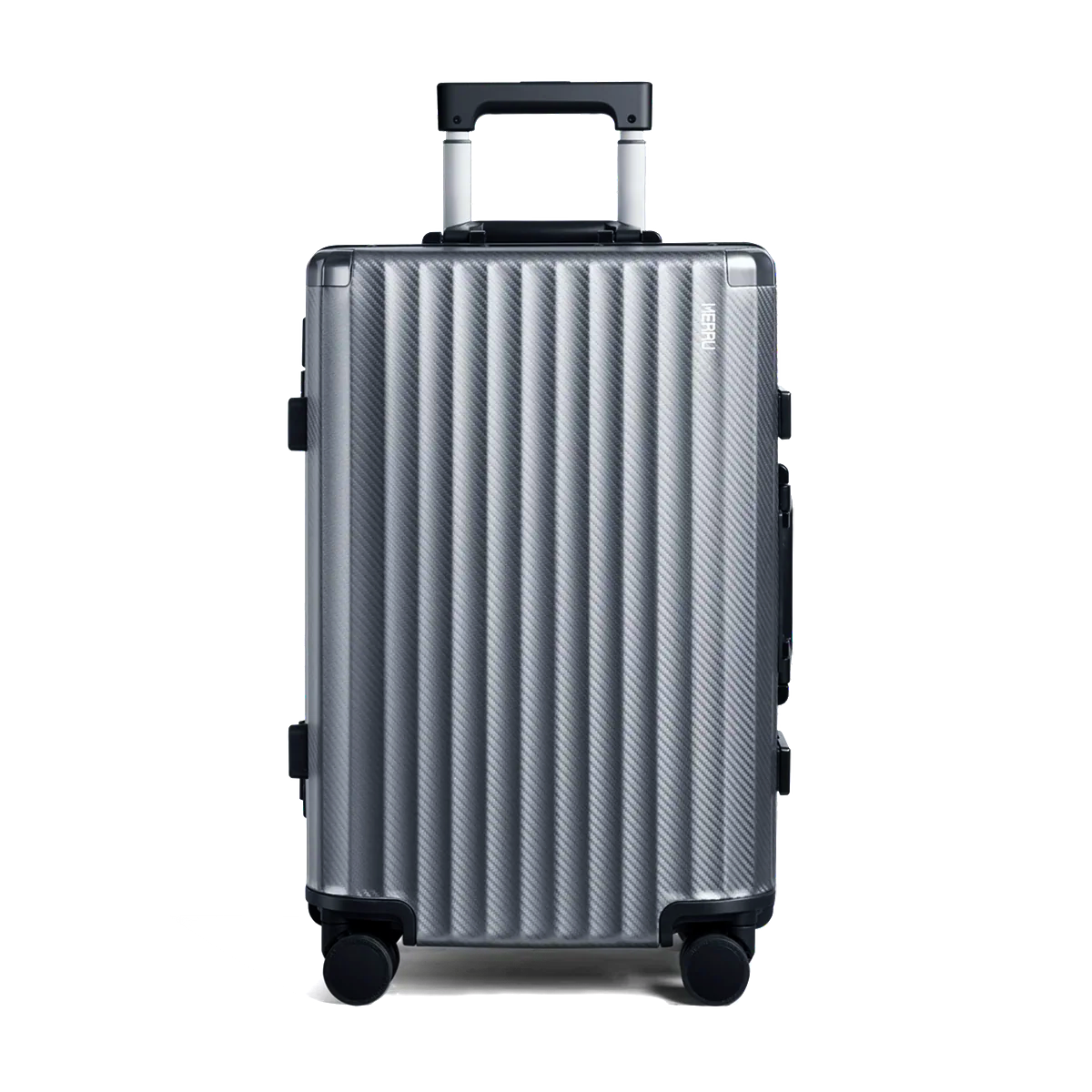 Frame Aluminum Suitcase Gunmetal MERRU