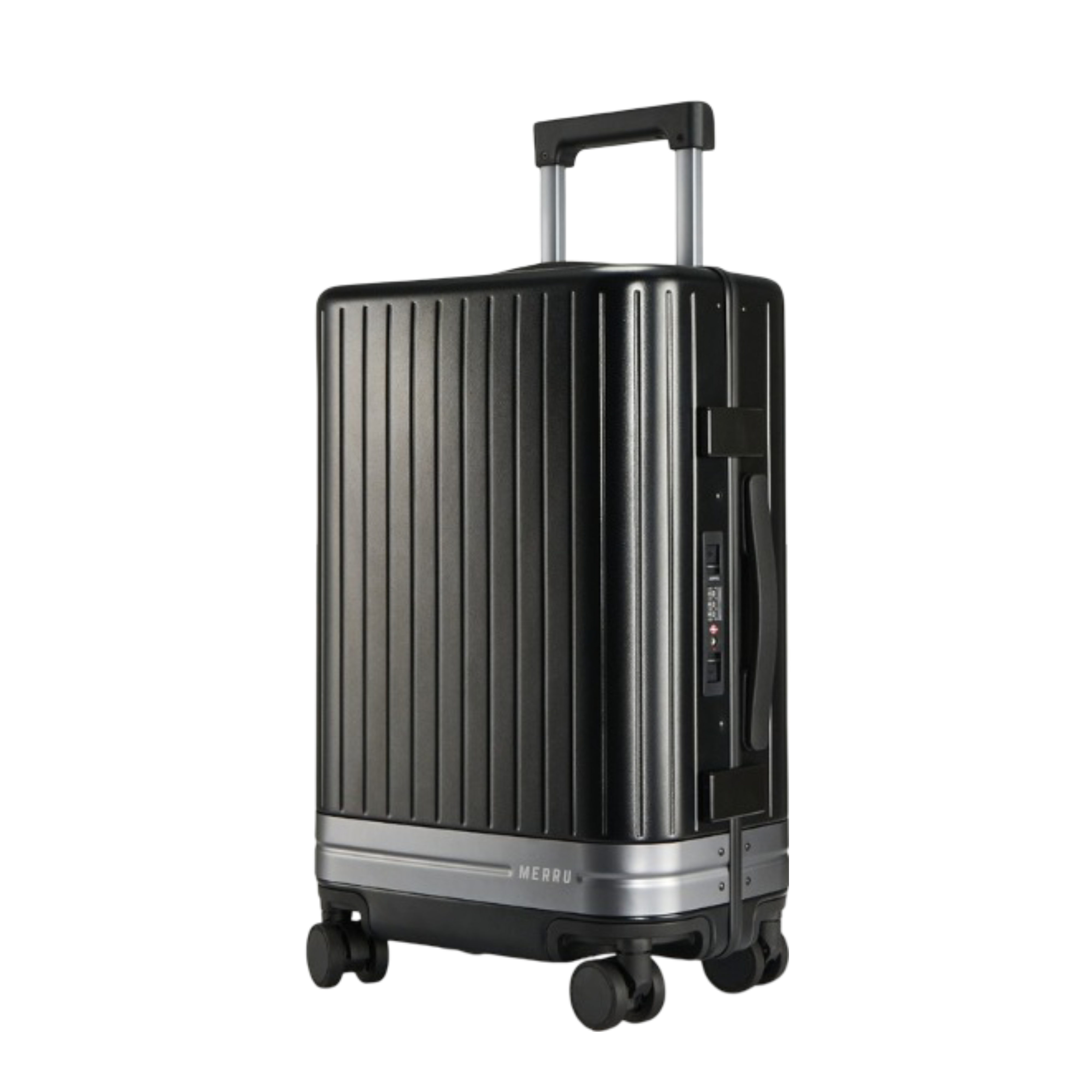 Nord Polycarbonate Suitcase Black MERRU