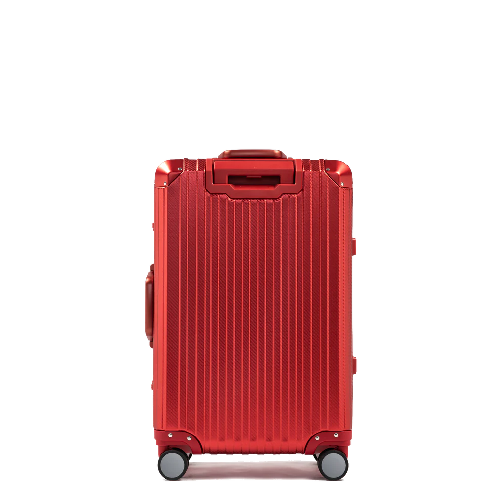 Rova Aluminum Suitcase Red