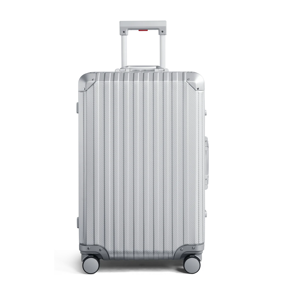 Rumi Aluminum Suitcase Silver