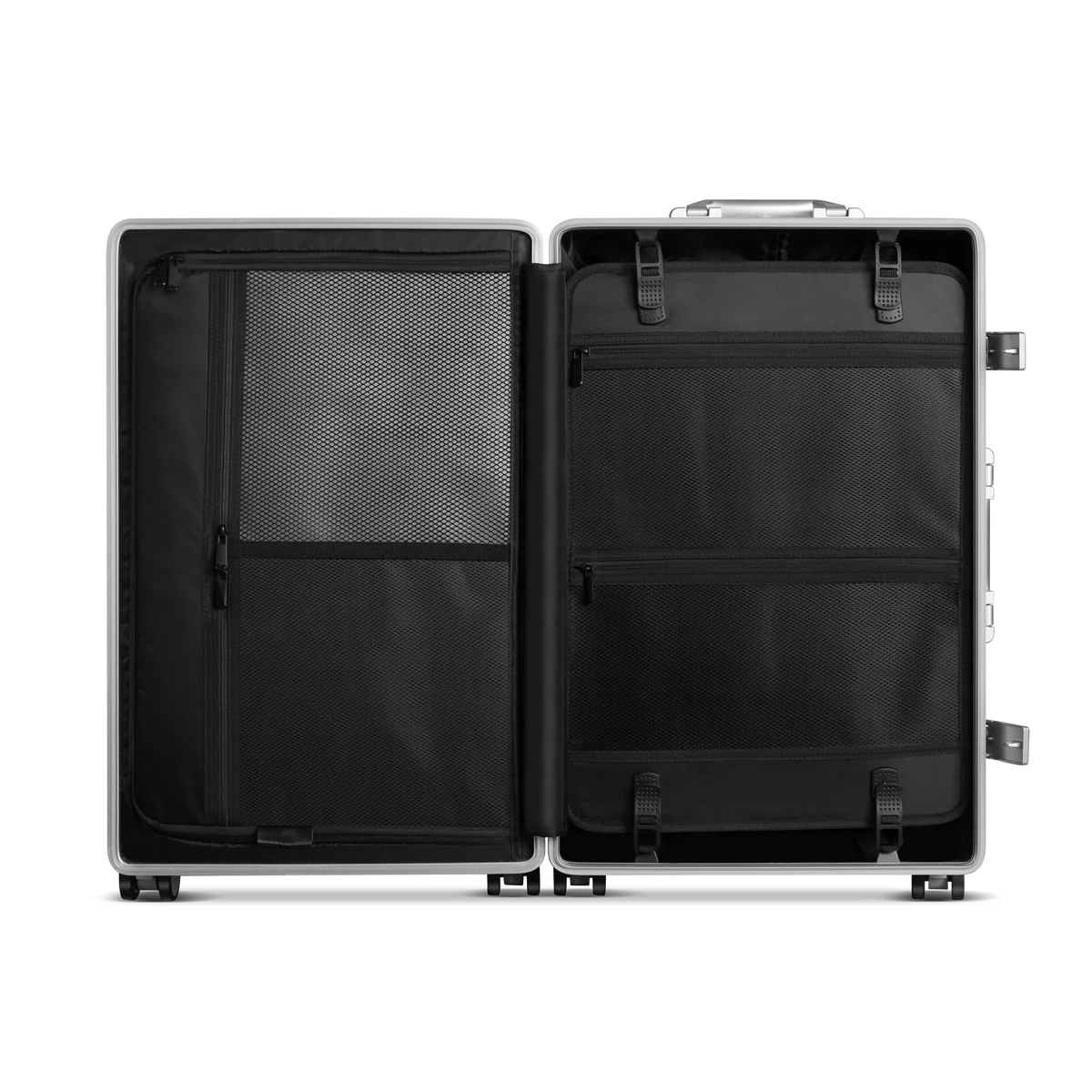 Rova Aluminum Suitcase Silver MERRU