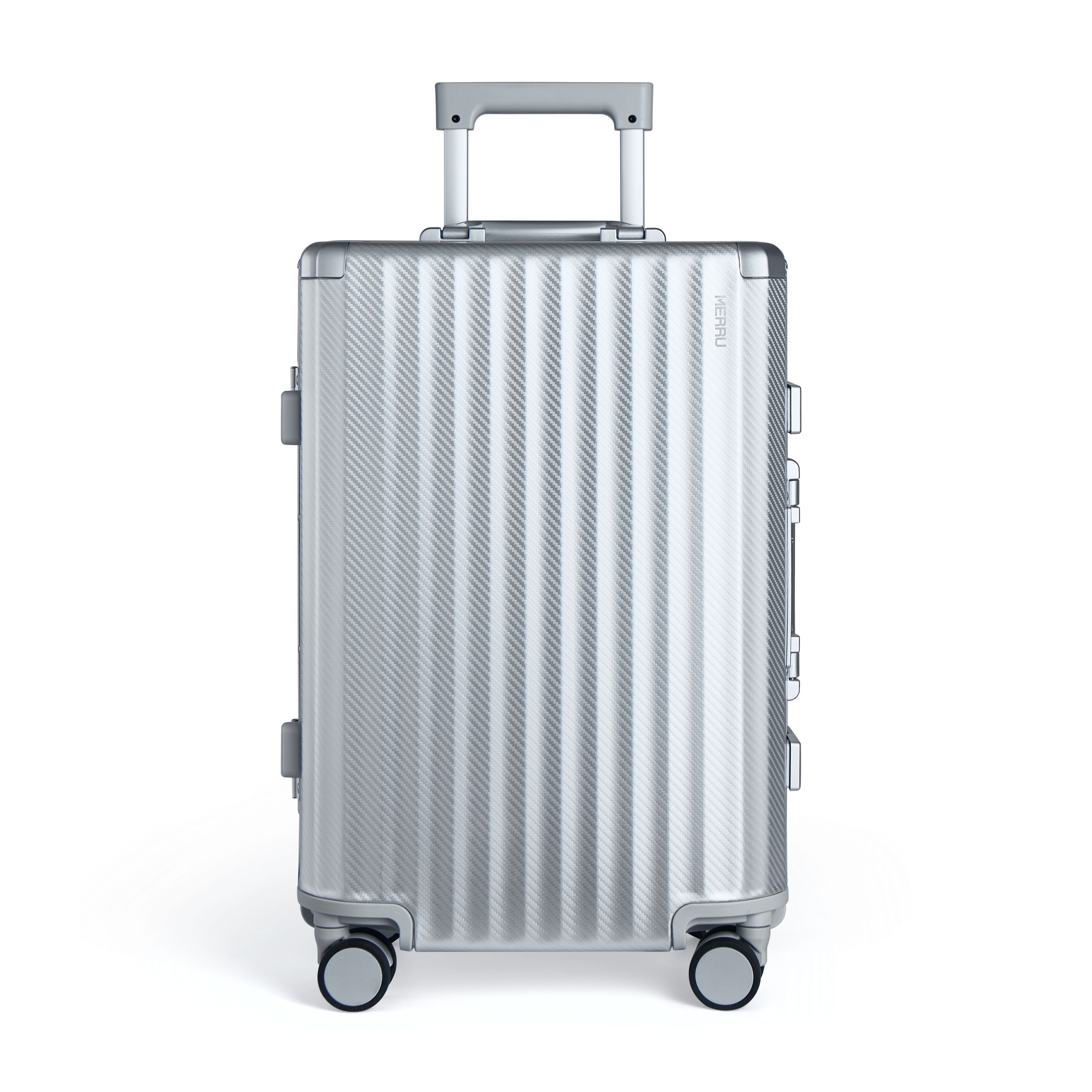 Frame Aluminum Suitcase Silver